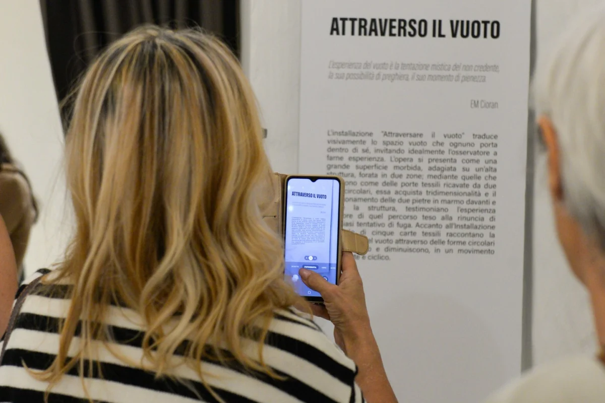 Foto di exVUOTO – la sublime virtù del cavo di Giulia Spernazza al MuPa